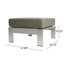 Ensemble modulaire avec coussins patio Jessica
