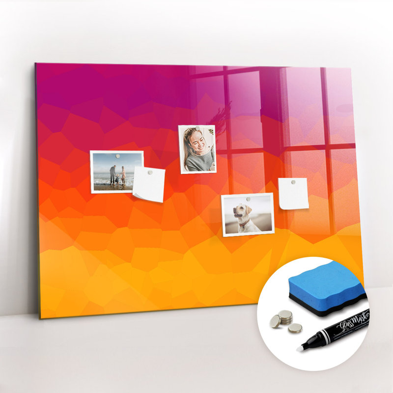 Magnetic Glass Dry Erase Board
