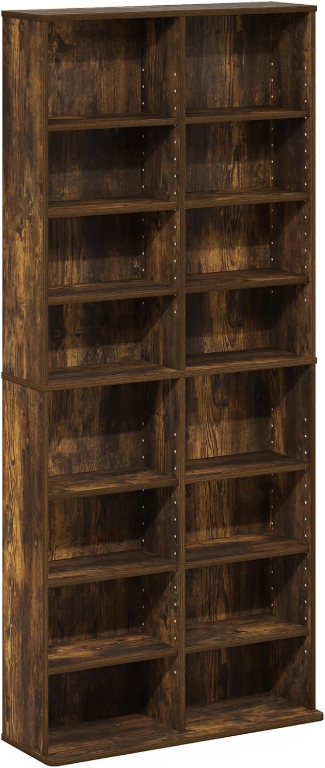 Ophelia & Co. 16-Shelf Multimedia Media Storage Tower Rack with ...