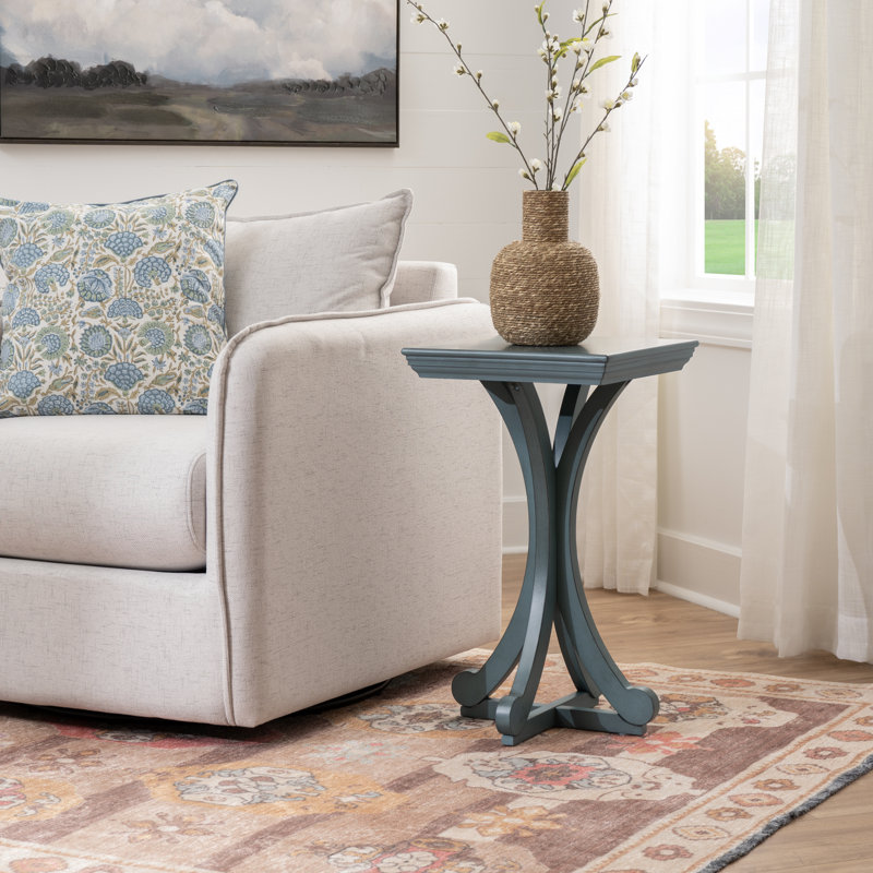 Table d'appoint Dylan, Bleu