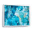 «Turquoise Luxury Abstract Fluid Art I», reproduction d'art sur toile moderne-67239196-67239213