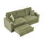 Canapé 80 po deux-en-un pliable avec porte-gobelet et coussin-1417306016