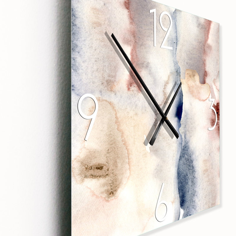 Horloge murale pastel, Très grand