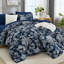 Ensemble d'édredon botanique réversible 7 pièces Ensemble de literie complète en microfibre douce pour toutes les saisons-122486624-122486627