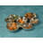 Hughlek Compact Cluster of Nine Serving Bowls