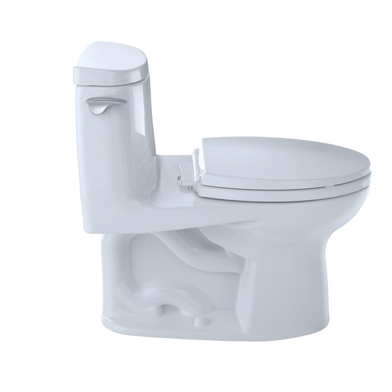 UltraMax® II 1 GPF Elongated One-Piece Toilet (Seat Included), Colonial White
