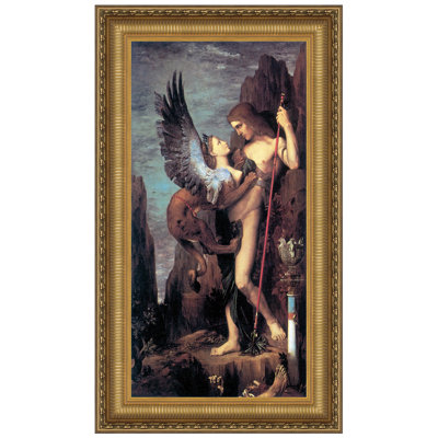 " Oedipus And The Sphinx, 1864 " by Gustave Moreau