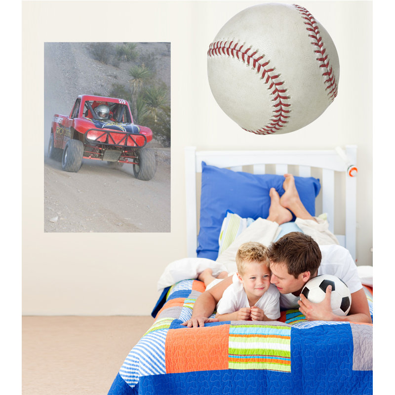 Décalcomanie murale "off road v", 48 po x 72 po