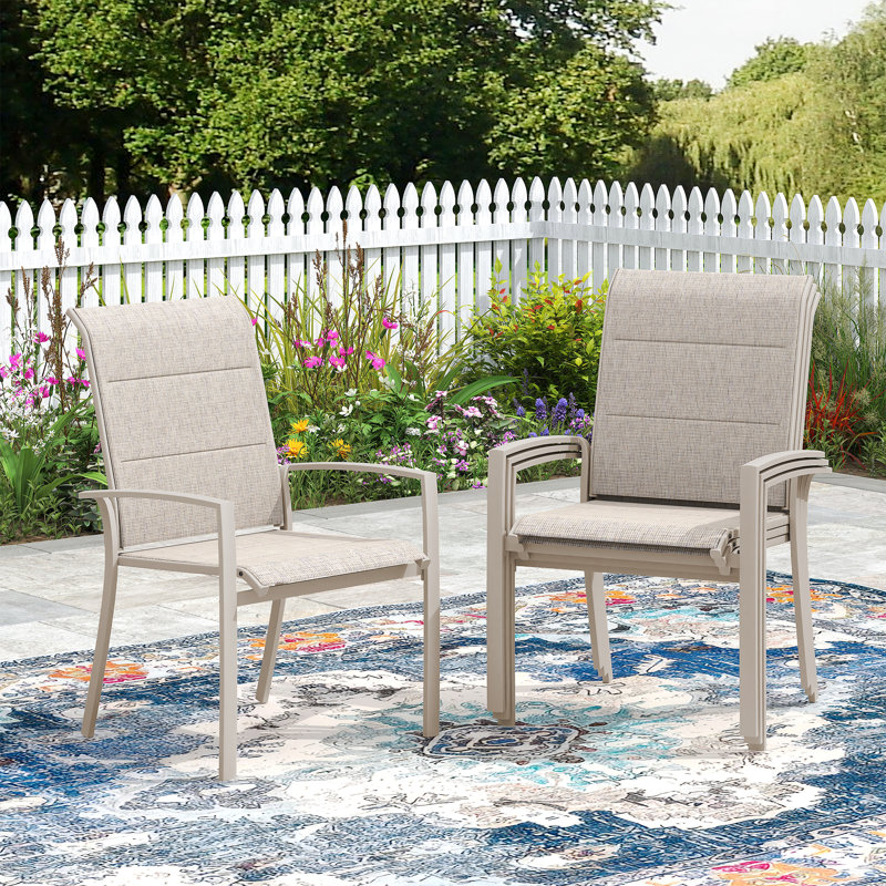 Fauteuil de salle à manger Loann, Crème, crème