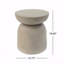 Table d'appoint pour l'extérieur, table d'appoint et table d'appoint MGO