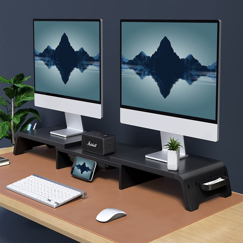 Manufactured Wood Monitor Stand