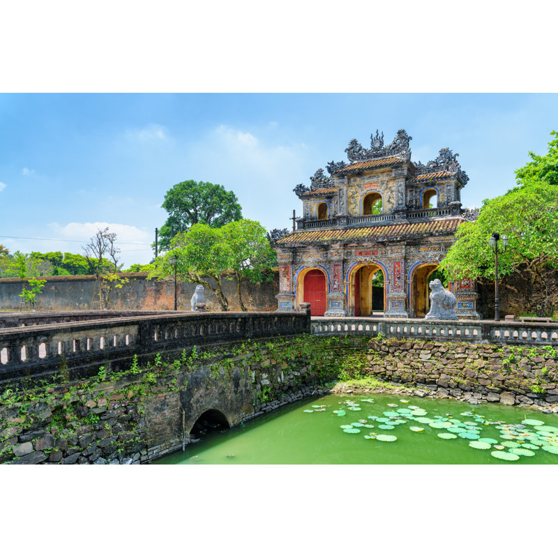 View Of The East Gate by Efired - Wrapped Canvas Print, 30cm H x 46cm W