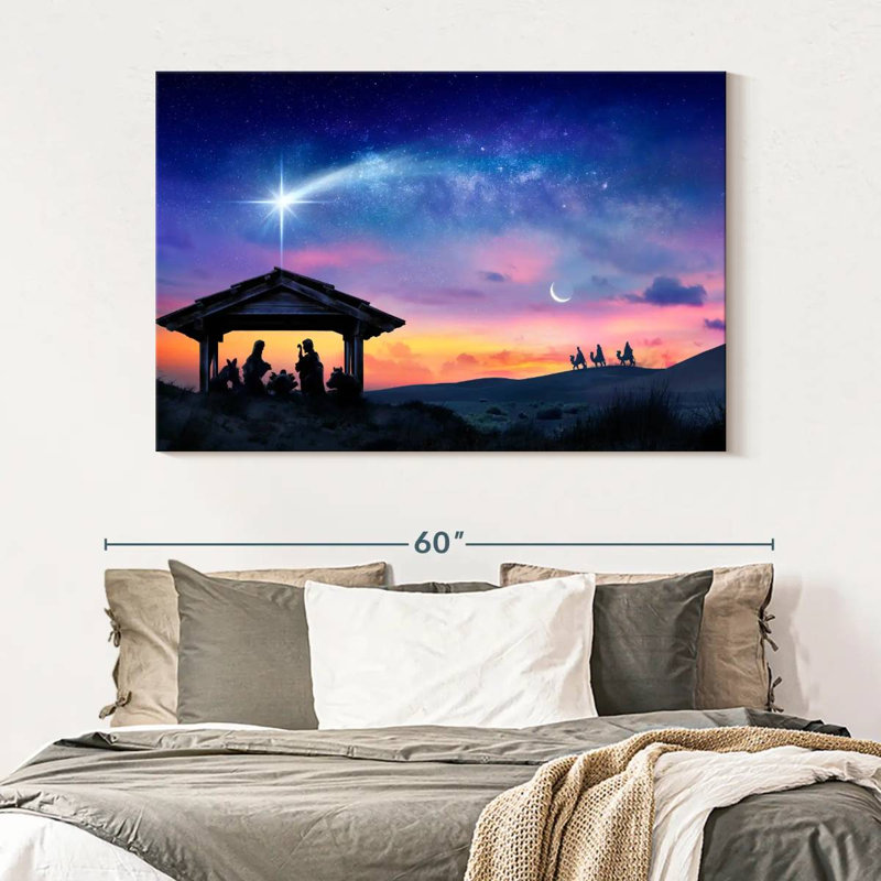 Adella Christmas Star, 34" H x 51" W
