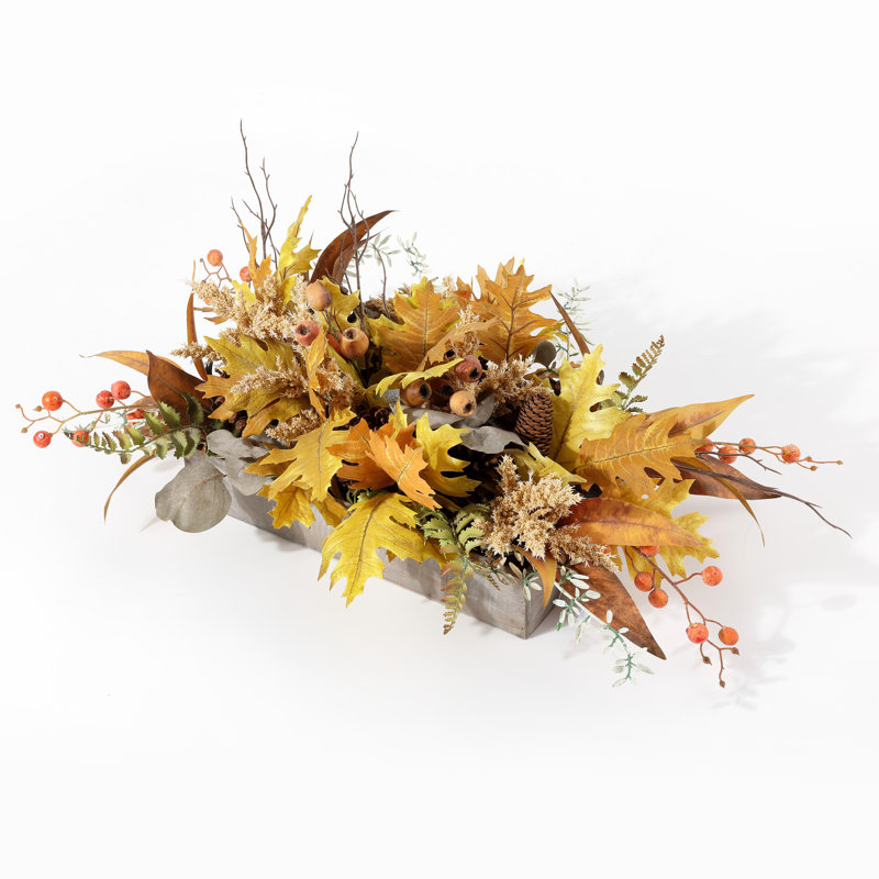 Arrangement floral de baies en pot