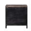 Table de chevet en pin massif avec placage de cerisier foncé - élégance rustique, rangement spacieux pour tiroir, décoration de chambre à coucher, 25 po x 16 po 24 po, brun, placage de genévrier et de papier, motif de planches, style contemporain, brun