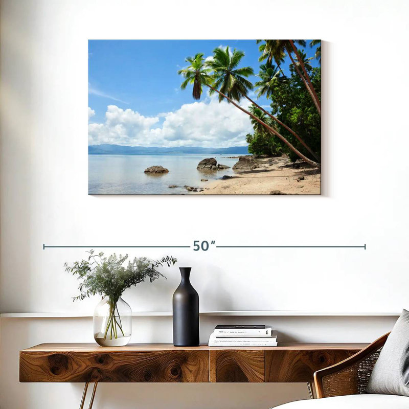 Gillard Savusavu Beach In Fiji, 24" H x 36" W