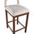 Conrad Letcher Linen Textured Fabric Counter Stool-1357421418