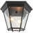 Imperial Black 2 - Bulb Outdoor Flush Mount