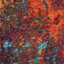 Tapis bleu / rouge à motif abstrait Velva-1482009454