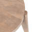 Table d'appoint ronde en bois