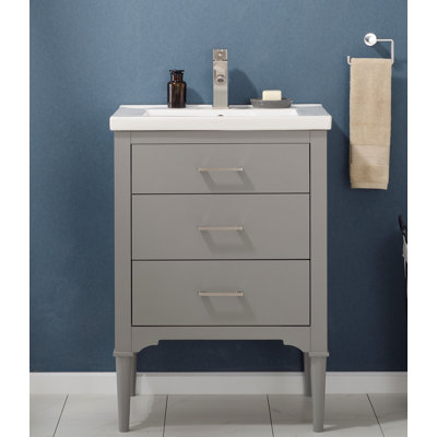 Ensemble de meuble-lavabo simple 24 po Gwenda