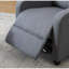 Fauteuil massant individuel moderne et rembourré de 65 cm de large pour cinéma maison, avec télécommande