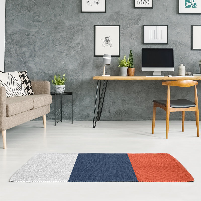Chenille Indoor Rug, Rectangle 4' x 6'