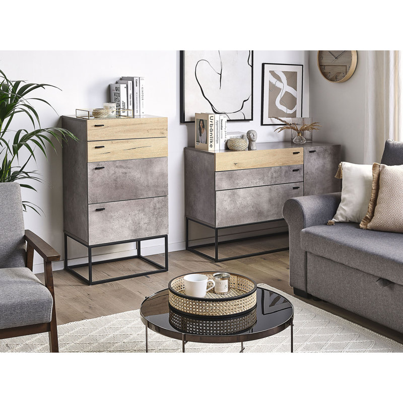 Oman 52 cm W Chest of 3 Drawers