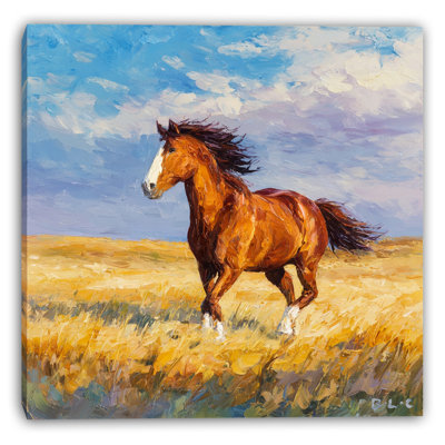 Art sauvage sur toile tendue Wild Spirit