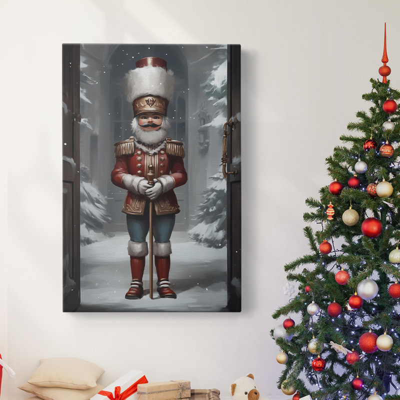 Art des Fêtes de Noël - Toile tendue avec châssis - Série 2-CECXC, H 27 po x l 18 po