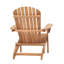 Chaise pliante en bois Hemlock de 2 pièces, pré-assemblée, pour la pêche au bord du lac avec balcon et patio