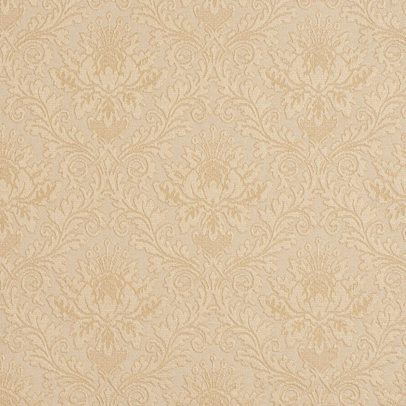 Tissu floral matelassé, Blanc cassé 3