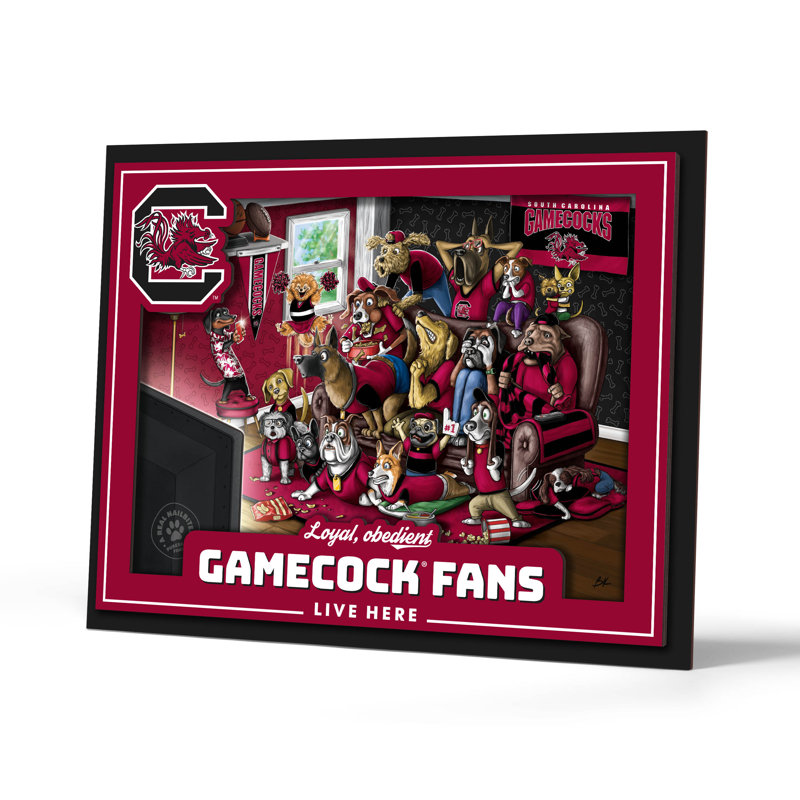  NCAA South Carolina Gamecocks Purebred Fans, art mural, Gamecocks de South Carolina