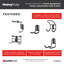 Ensemble de suspension robuste 5 pièces