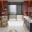 58,5-60 po. X 62 po. Porte de douche coulissante double sans cadre, fermeture en douceur, noir