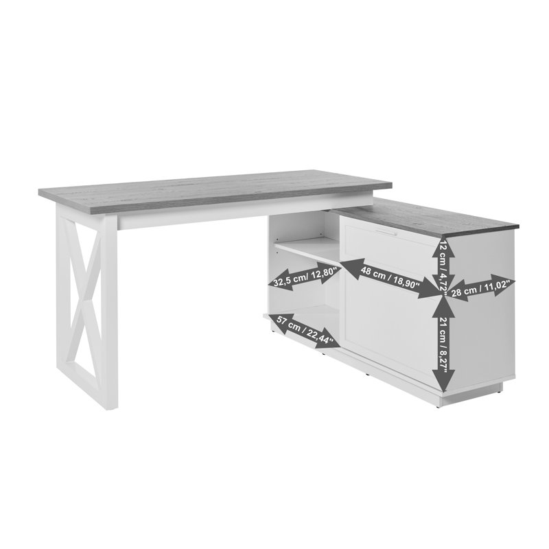Epping L-Shape Computer Desk | Stylish & Functional