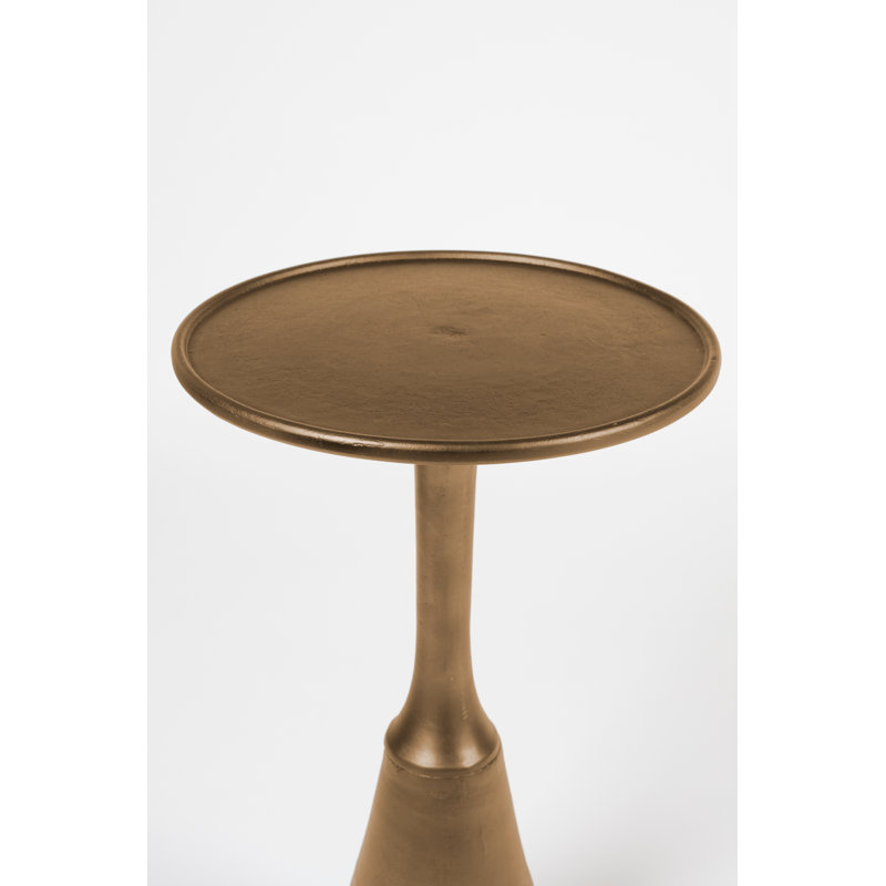 Noah End Table, Gold