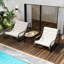Ensemble de chaises longues d'extérieur 3 pièces-773499490