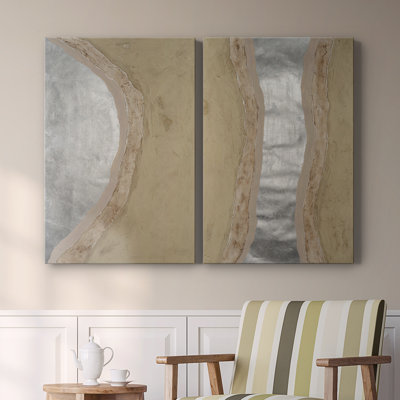 Silver Lake I-Premium Gallery Wrapped Canvas -Ready to Hang