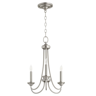 Style bougie classique/traditionnel 3 lumières lustre Rivero
