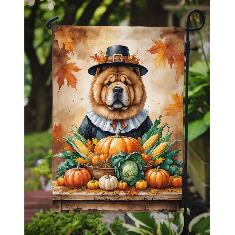 Drapeau du jardin de l'Action de grâce, Chow-chow