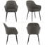 Shepton 46cm H Velvet Upholstered Armchair-845607926