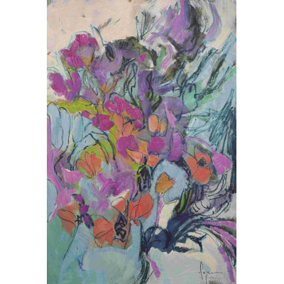 Flourish - Wrapped Canvas Painting