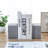 2-Piece Concrete Decorative Book Ends