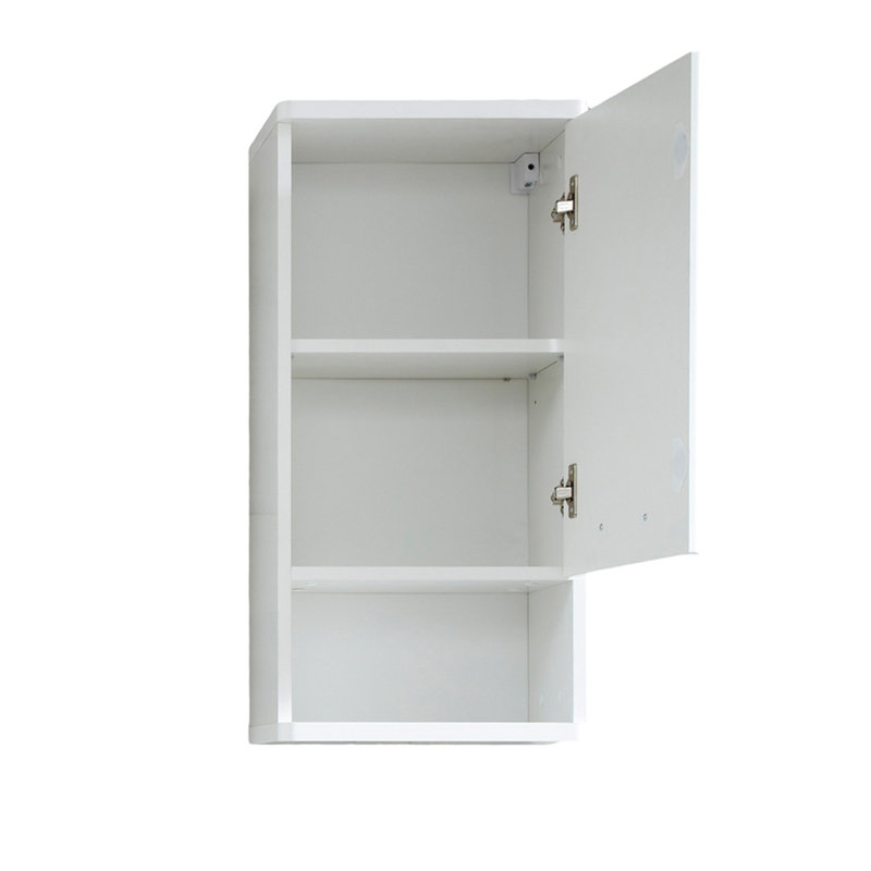 Martesha Bathroom Storage, White