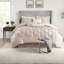 Elegant 7-piece Queen Bedding Sets, Polyester, Modern Pleated Style For Home