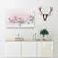 Pink Cherry Blossom in Abstract - Wrapped Canvas-697859021