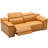 Leather Reclining sofa-108952809