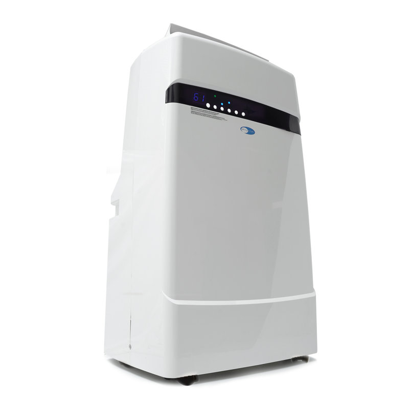 Frost White Mobile Air Conditioner and Heater with Remote