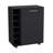 Bar -Coffee Cart 32" H, Kitchen Or Living Room Cabinet Storage With 4 Wheels, With 6 Bottle Racks, A Central Shelf Covered By 1 Door, Ideal For Storing Glasses And Snacks-1100431956